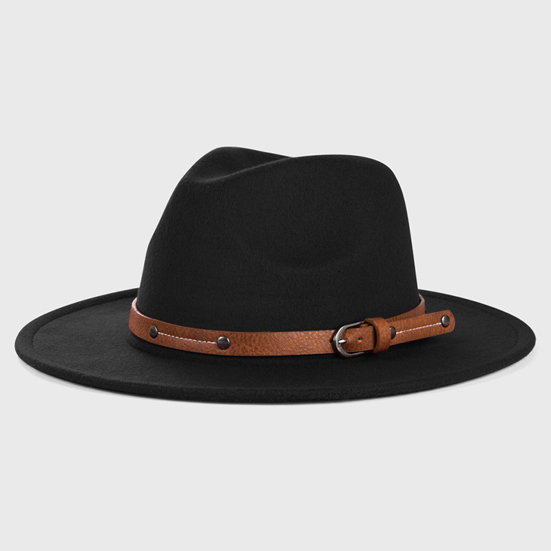 ウールフェドラハット レディース メンズ 秋冬 ファッション - Fedora Hat Wool のレビューと価格