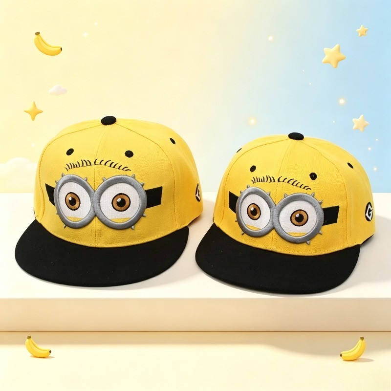 人気の新作野球帽 ミニオンズアニメ 面白いトラベル ヒップホ - Visor Sun Hat のレビューと価格