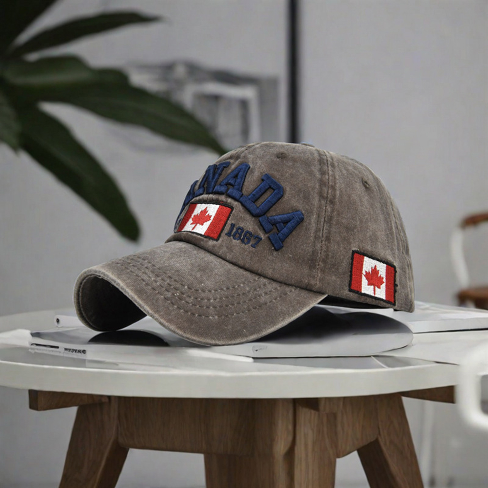 カナダ野球帽 メープルリーフ野球帽 通気性 調節可能 ダッド - Dad Hat Cotton のレビューと価格