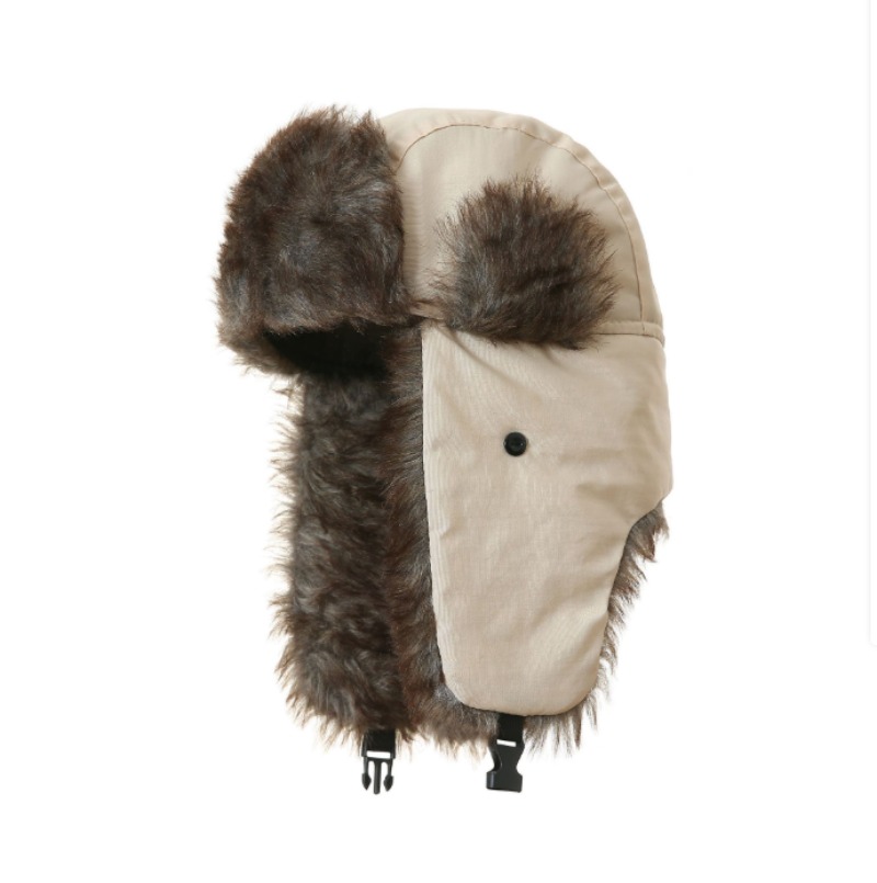 メンズ冬用トラッパーハット、耳当て付き、防寒スキーハット、耳 - Winter Trapper Hat のレビューと価格