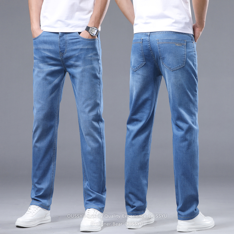 2026年新作 夏用 薄手 通気性のあるライトブルー ジーン - Levis Jeans 501 のレビューと価格